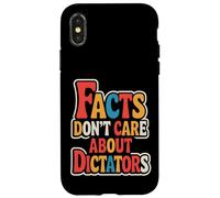 I fatti non si preoccupano dei dittatori Custodia per iPhone X/XS