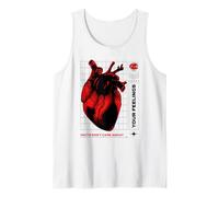 I Fatti Non Si preoccupano dei Tuoi Sentimenti (Grafica a Cuore) Canotta