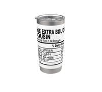 I fatti nutrizionali del cugino bougie extra donne uomini cugini Bicchiere termico in acciaio inox doppia parete