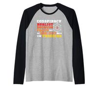 I fatti realistici della cospirazione non sono teorie Maglia con Maniche Raglan
