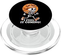 I Feel It's Coming Skeleton Runner Tema Halloween PopSockets PopGrip per MagSafe