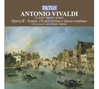 I Filarmonici – Le Dodici Opere a stampa: Opera II – Sonate 1-6 per violino – CD – Tactus