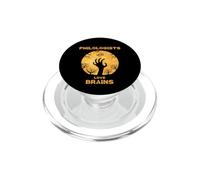 I filologi amano il cervello di Halloween PopSockets PopGrip per MagSafe