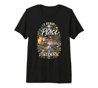 I Find Peace in Pieces Puzzler Puzzle Shirt Maglietta Premium