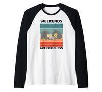 I fine Settimana degli Amanti dei Gorilla Vintage Sono per Gli Scacchi Maglia con Maniche Raglan