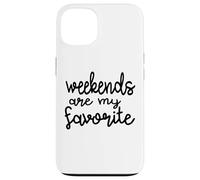 I fine settimana sono il mio detto divertente preferito Party Time Venerdì Custodia per iPhone 13