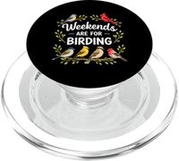 I fine settimana sono per gli amanti degli uccelli Bird Watcher che nutrono gli uccelli PopSockets PopGrip per MagSafe