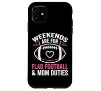 I fine settimana sono per il calcio di bandiera e i doveri della mamma Custodia per iPhone 11