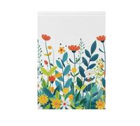 I fiori da giardino bandiere all'aperto per il giardino felice anno nuovo banner per la decorazione del giardino 28x40 doppia faccia