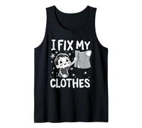 I Fix My Clothes Rammendo Visibile Moda Sostenibile Canotta