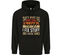 I Fix Stuff Divertente Electrician Sparky Meccanico Bambini Felpa con Cappuccio