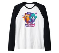 I Fixies Nonno & Basiya Grandsiya Nonni Maglia con Maniche Raglan