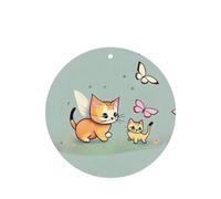 I fogli profumati per auto a forma di farfalla con gattini possono essere utilizzati per decorare o rinfrescare l'aria in camere da letto, armadi,