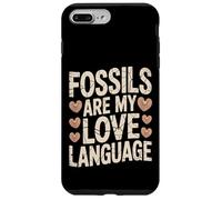 I fossili sono il mio linguaggio d"amore Paleontologia Custodia per iPhone 7 Plus/8 Plus