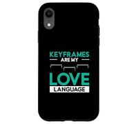 I fotogrammi chiave sono il mio linguaggio d"amore per gli animatori Custodia per iPhone XR