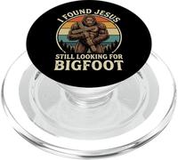 I Found Jesus Still Looking For Bigfoot PopSockets PopGrip per MagSafe