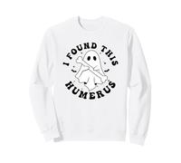 I Found The Humerus Ghost Nurse Costume Design Halloween Felpa