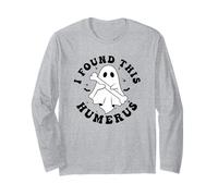 I Found The Humerus Ghost Nurse Costume Design Halloween Maglia a Manica