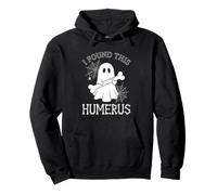 I Found This Humerus - Divertente Fantasma dicendo spettrale Halloween Felpa con Cappuccio