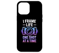 I FRAME LIFE ONE SHOT AT A TIME Custodia per iPhone 12 Pro Max