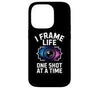 I FRAME LIFE ONE SHOT AT A TIME Custodia per iPhone 14 Pro