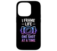 I FRAME LIFE ONE SHOT AT A TIME Custodia per iPhone 14 Pro