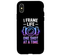 I FRAME LIFE ONE SHOT AT A TIME Custodia per iPhone X/XS
