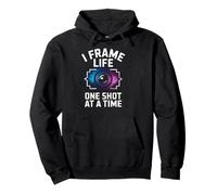 I Frame Life One Shot AT A Time Felpa con Cappuccio