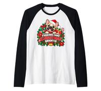 I francesi Rendono Il Natale più Luminoso per Le Vacanze Maglia con Maniche Raglan