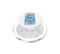I Freaking Love Clarinetto PopSockets PopGrip per MagSafe