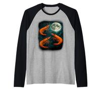 I gamberi che ululano alla luna - donna di gamberi Maglia con Maniche Raglan