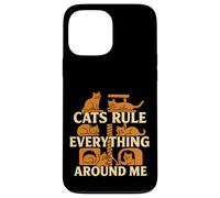 I gatti governano tutto intorno a me amante dei gatti Custodia per iPhone 13 Pro Max