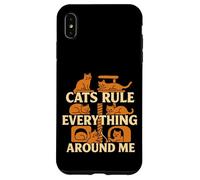 I gatti governano tutto intorno a me amante dei gatti Custodia per iPhone XS Max