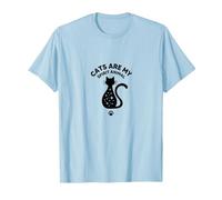 I Gatti Sono Il Mio Spirito Animale Magico Amante felino, Gatto Maglietta, Uomo, Celeste, L