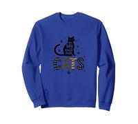 I Gatti Sono Il Mio Tipo di Persone - Amante felino Felpa, Unisex per Adulti, Blu Reale, M