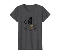 I Gatti Sono Il Mio Tipo di Persone - Amante felino Maglietta, Donna, Grigio Scuro, L