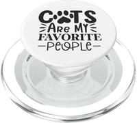 I gatti sono le mie persone preferite Amante dei gatti divertente PopSockets PopGrip per MagSafe
