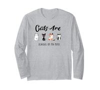 I Gatti Sono Sempre nella mia Mente Maglia a Manica