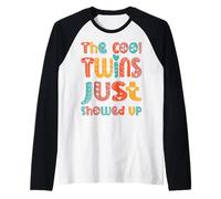 I Gemelli Fantastici Si Sono Appena presentati Divertenti gemellaggi Gemelli Maglia con Maniche Raglan