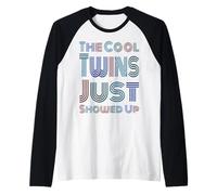 I Gemelli Fantastici Si Sono Appena presentati Divertenti gemellaggi Gemelli Maglia con Maniche Raglan