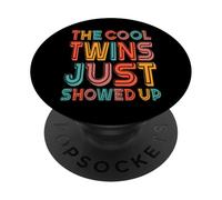 I gemelli fantastici si sono appena presentati divertenti gemellaggi gemelli PopSockets PopGrip Adesivo