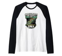 I genealogisti Sono Persone Troppo Divertenti Secondo Il Dna Maglia con Maniche Raglan