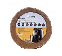 I-Genio 974 Cestelli per Friggitrice Aria in Carta Siliconata 20 CM 15 Pezzi