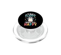 I Get Flappy When I'm Happy Pinguino PopSockets PopGrip per MagSafe