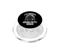 I Get Nervous Around Pretty Women PopSockets PopGrip per MagSafe