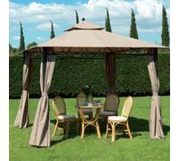 Set 4 teli laterali bianchi x gazebo eden