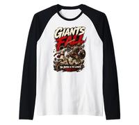 I Giganti Cadono: La Battaglia È del Signore Maglia con Maniche Raglan