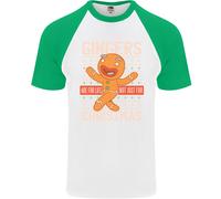 I Ginger Sono Per La Vita Non Solo Per Natale Maglietta Da Baseball S/S Uomo