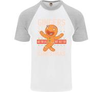 I Ginger Sono Per La Vita Non Solo Per Natale Maglietta Da Baseball S/S Uomo