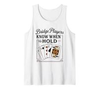 I Giocatori del Bridge Sanno Quando Tenere Le Carte Divertenti Canotta